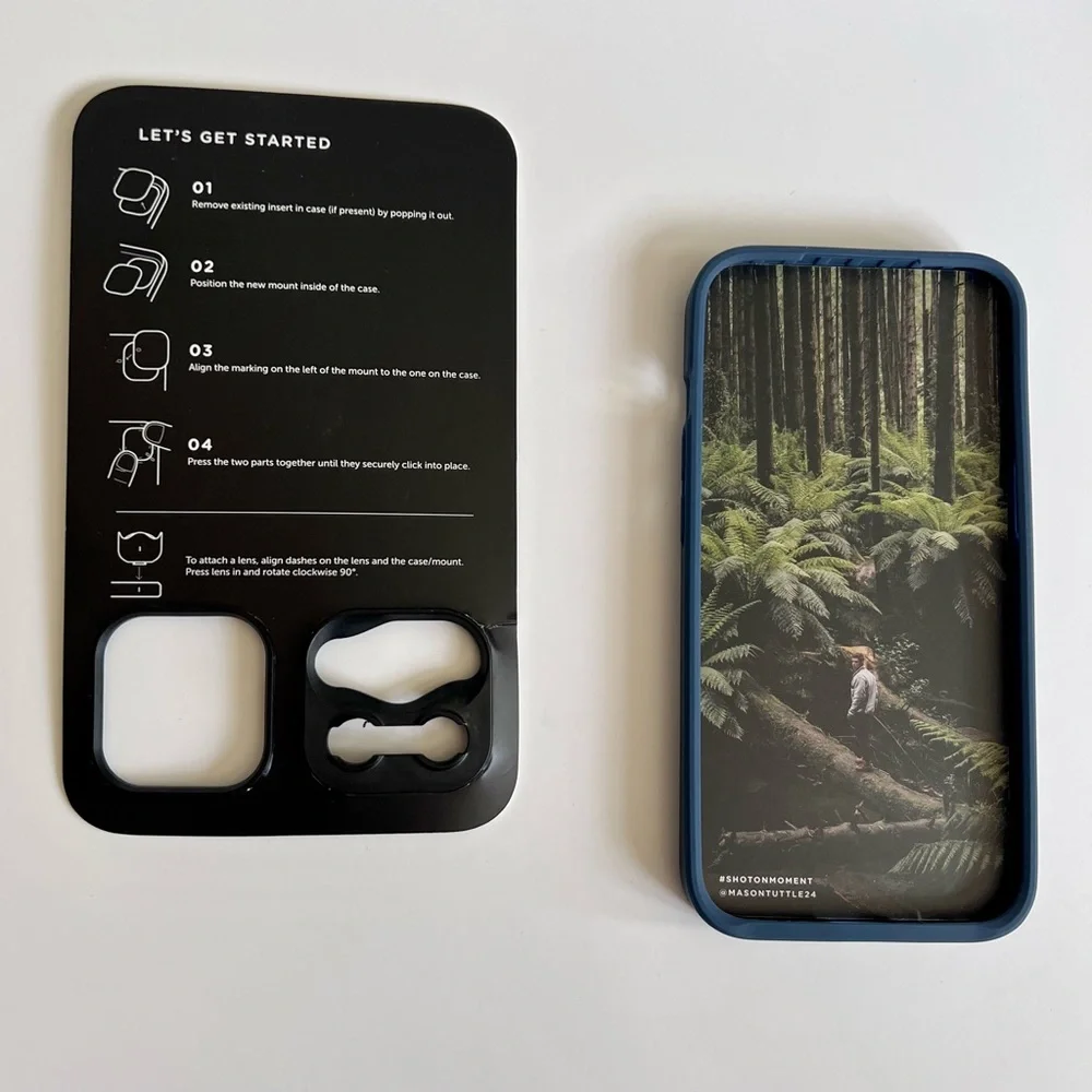 Moment lenses, filters, case and extras for iPhone 13
